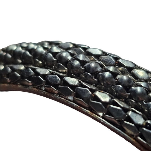 Triple Chain Cord Bangle Bracelet - Picture 6 of 6